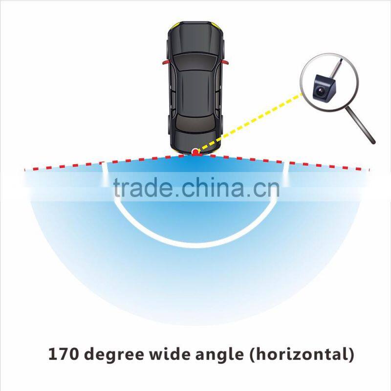 CMOS Color black IP67 waterproof parking assistance reversing camera