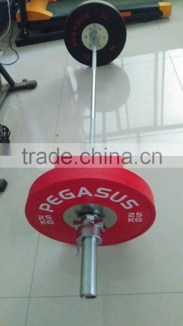 Crossfit 15kg yellow competition bumper plates