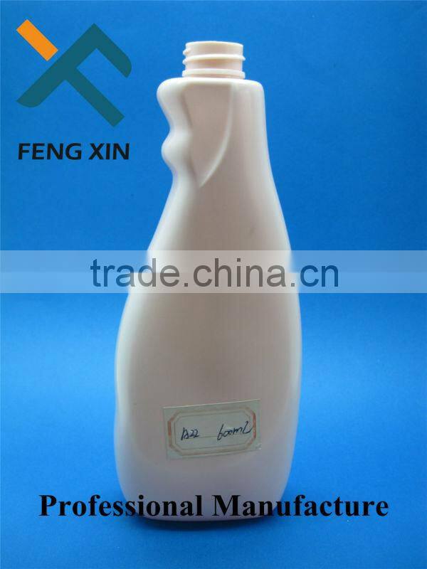 600ml pet plastic cleanser bottle