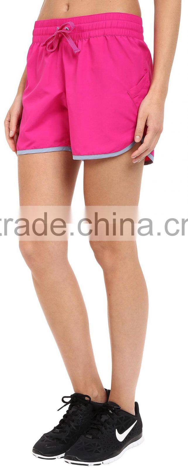 Ramax Custom Women Wholesale Summer Plain Athletic Running Shorts