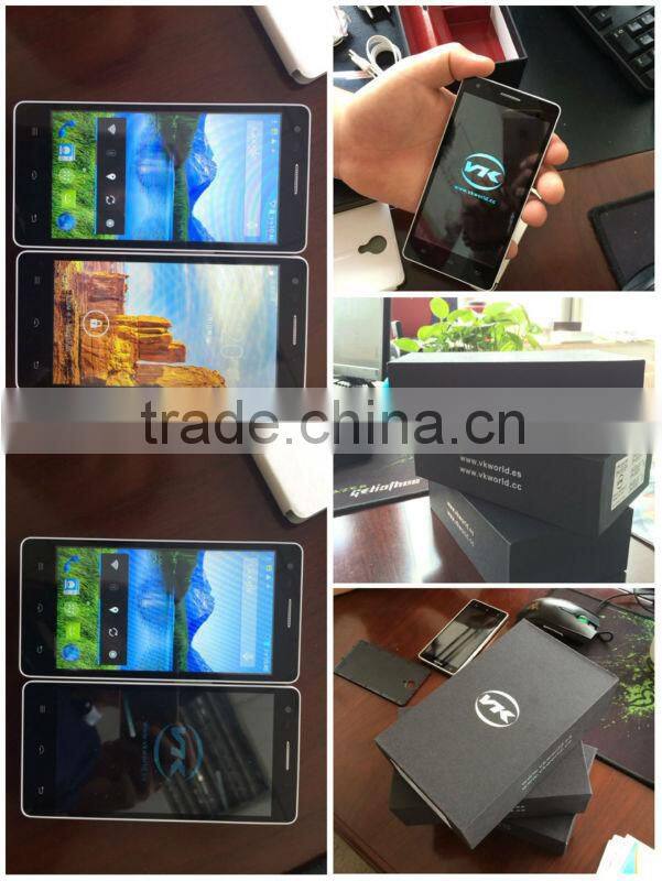 2014 New 4G FDD LTE VK1000 mobile phone MTK6582 quad core 5 inch Screen Android 4.2 8MP camera 4G smart phone