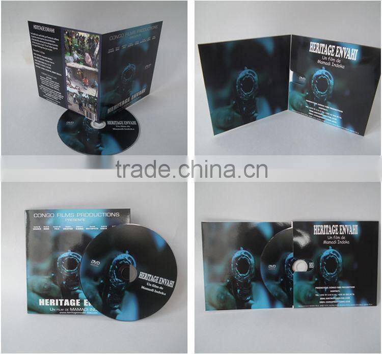 CD DVD Replication with Cardboard Wallet