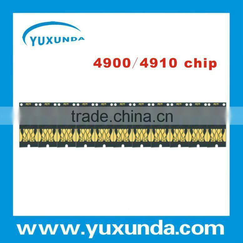 Hottest seller! Yuxunda one time resettable chip for Epson 4900 4910