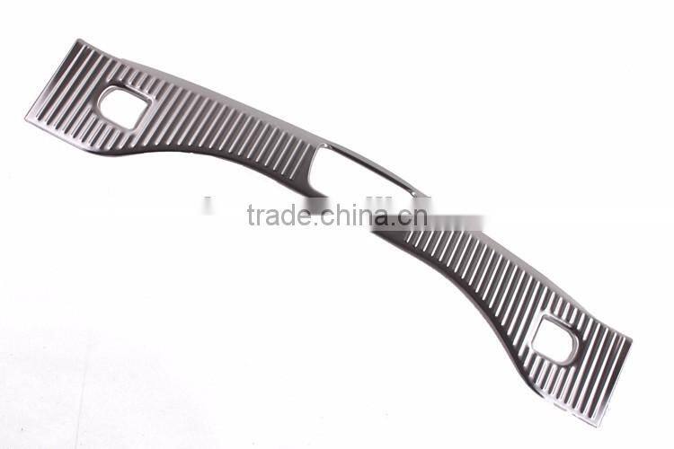 ABS Chrome 1 Pcs Inner Rear Bumper Thresholds Sill Foot Plate For Encore Car Accessories 2013