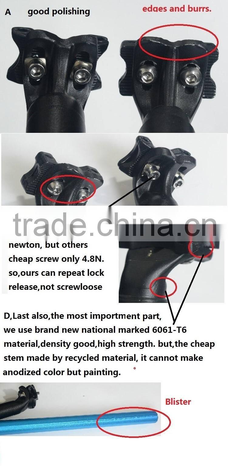 P340 High quality Road Racing Bike Seat Post Cycling Seatpost MTB Bicycle Seat 6061-T6 Profiles Sitting Tube HOMHIN