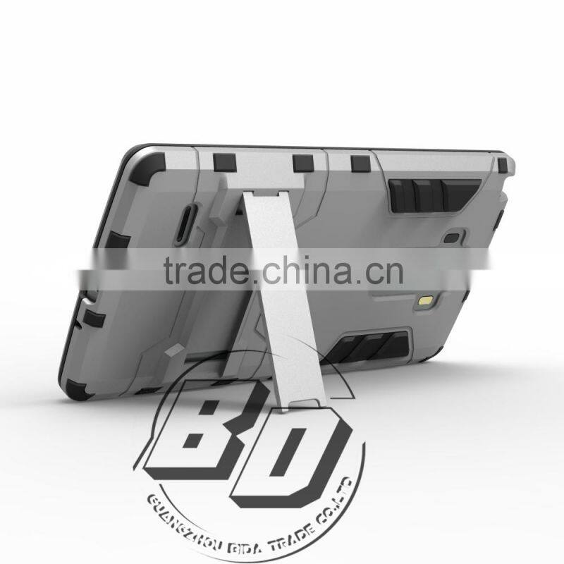 New Design Classical Shockproof Steel Small Kickstand Case TPU+PC 2 in 1 case For LG G4 pro Lg g4 note Hard case fast delivery