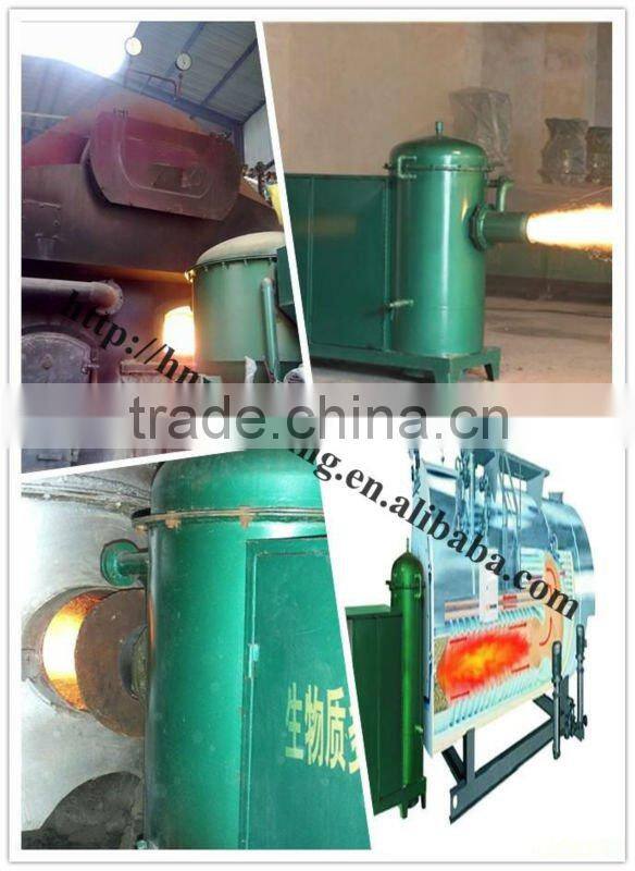 Biomass burner for agricultural waste