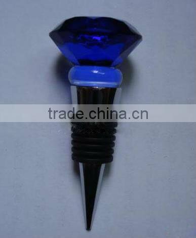 Wedding Favors Hot Sale 3D Laser Block Crystal Wine Stoppers