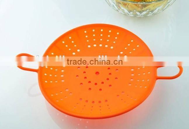 Hotsale Well design silicone Colander steamer