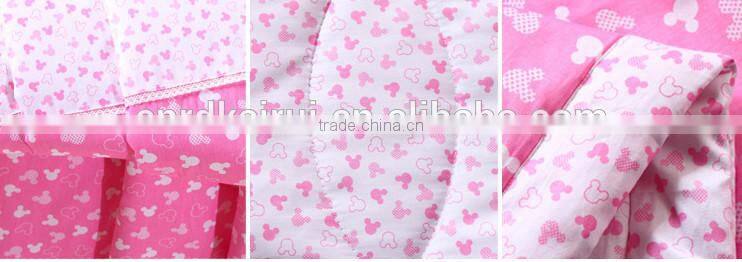 King colorful hotel quilted bedspread/cheap hotel bedding/flame retardant bedding sheet set for sale