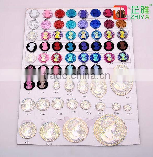 Cheap wholesale resin loose porcelain world dmc stone