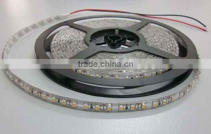 5 Meter led ribbon led strip light 3528 SMD 5M Coo white Warm Blue nonwaterproof flexible 60led M With connector