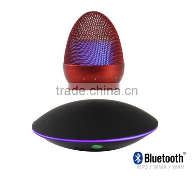 Bluetooth speaker floating and rotating in the mid air bluetooth speaker/tumbler shape bluetooth speaker