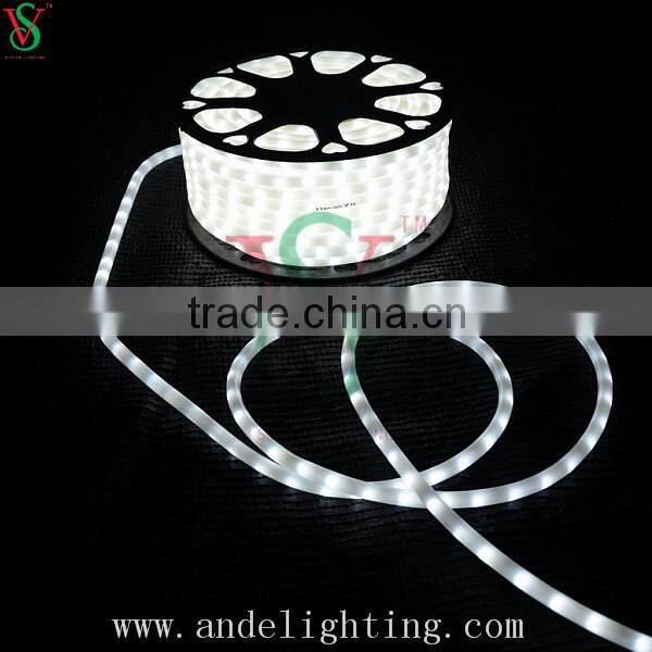 Christmas outdoor decorations led neon flex rope light milky colored CE,.RoHS,GS Approved