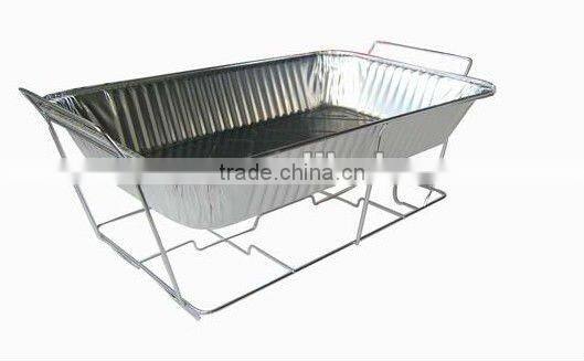 Heavy Guage Wire Chafing Stand Hold Foil Pans For Dispoable Chafing Dishes