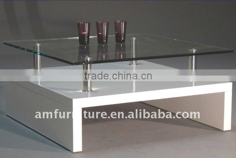 high gloss coffee table