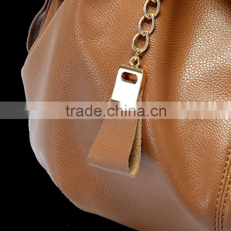2016 popular leather bags woman handbag fashion genuine leather handbag