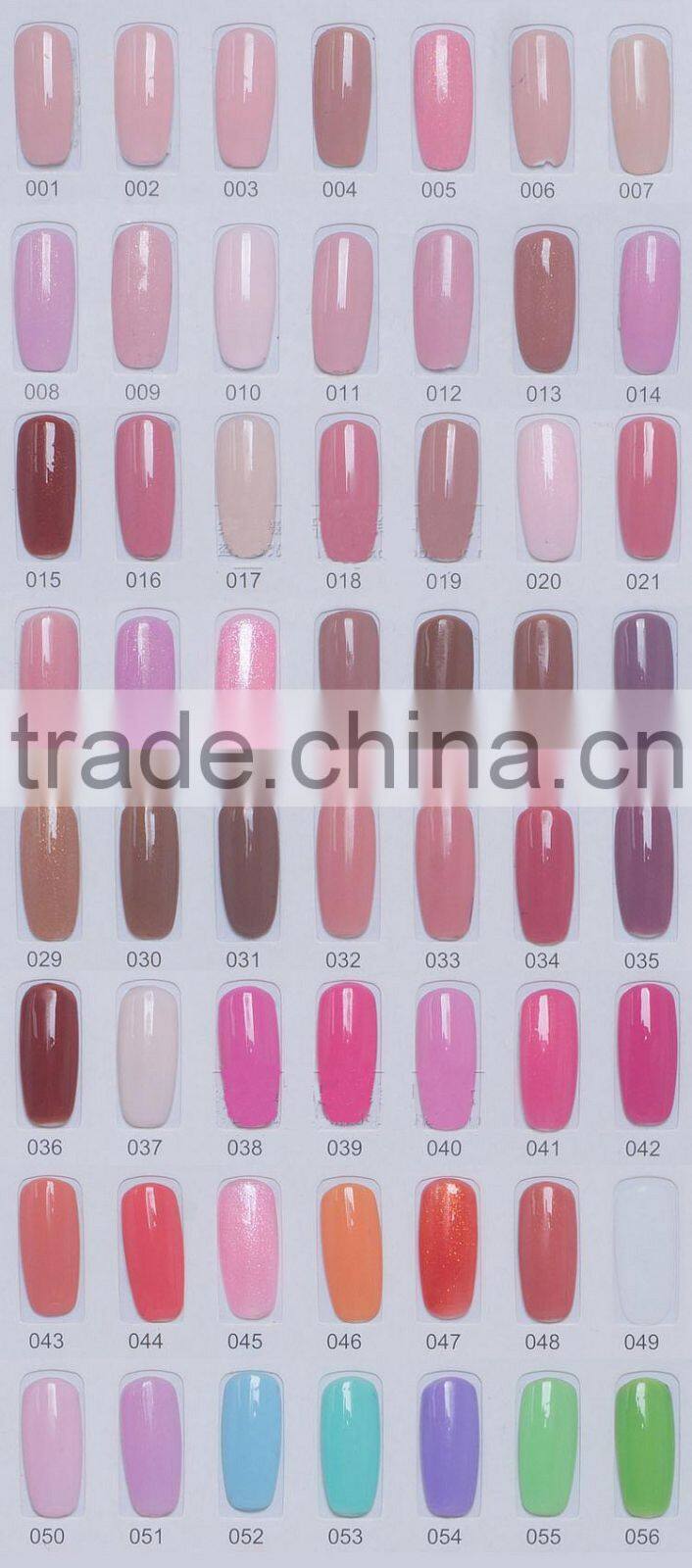 hot sale 249 different colors soak-off UV Gel Polish