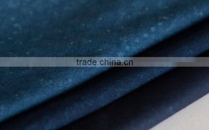Hot sale Plain Printed Fabric 32*32/92*66 indigo Warp&Indigo Weft