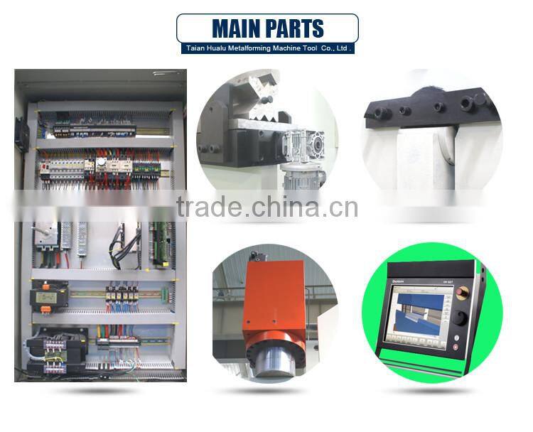 Hydraulic pressure Large size CNC press brake WS67K-400*6000