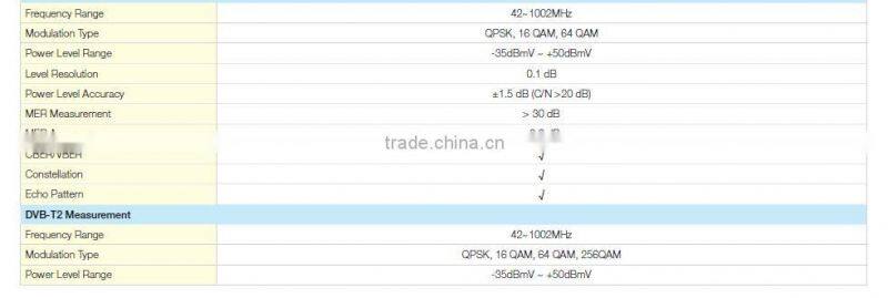 NEW S7200 Analog Digital Satellite TV Analyzer DVB-C/T/H/T2/S/S2