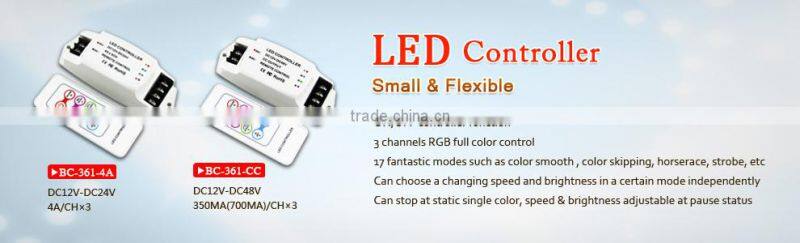 T5+R3 Mini led CT dimmer CW NW WW touch remote control CT controller DC12V-24V