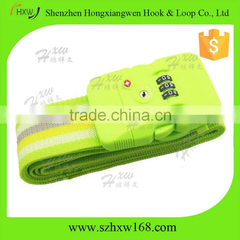 China Manufacturer luggage tag strap with lock