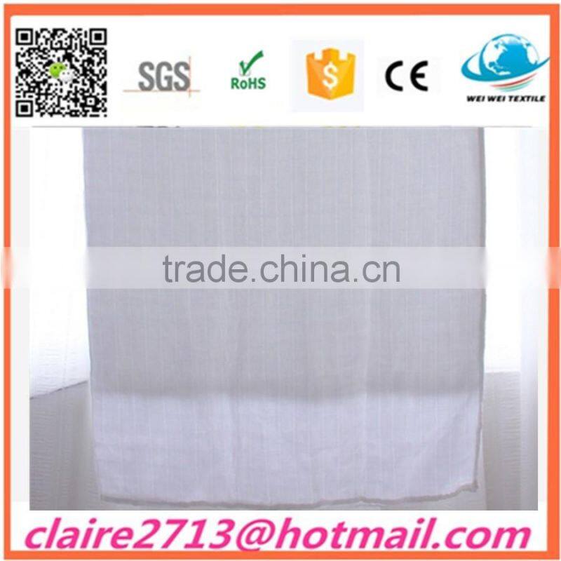 47*47 Inch Size 100% muslin organic bamboo cotton baby swaddle blanket by trade assurance