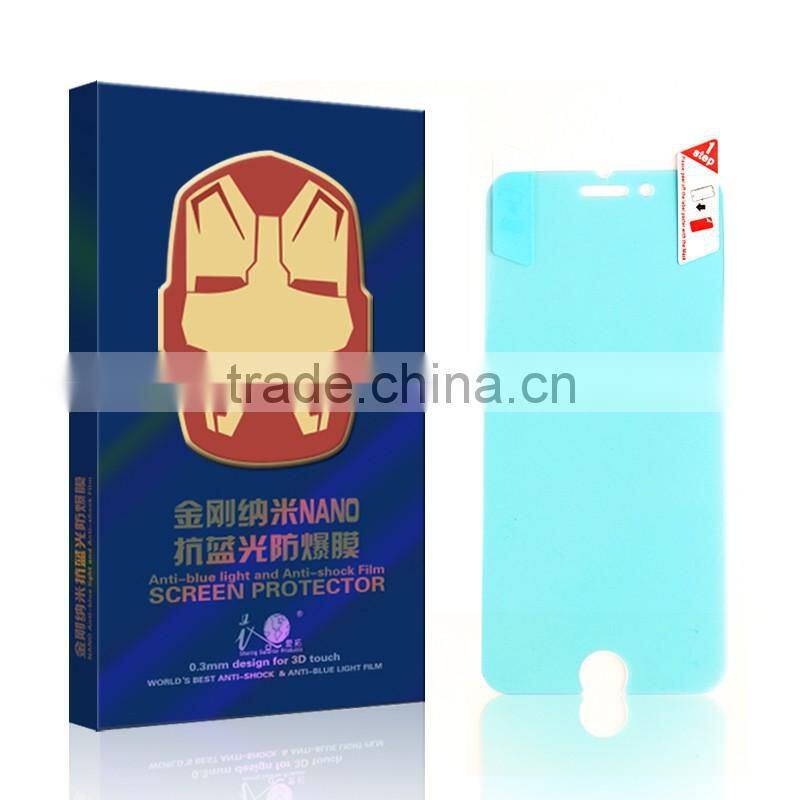 Hot sales ITOP 0.18MM Nano Diamond Film Screen Protector Anti-burst Anti-blue and Explosion-proof film for iPhone 6