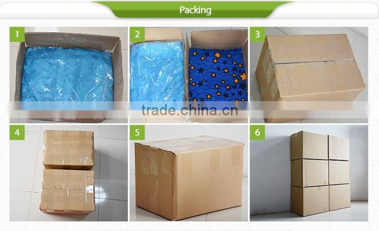 Unique design african wax prints fabric 6 yards with african guipure lace fabric NNL-001