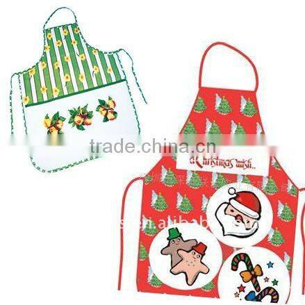 Good quality cotton xmas aprons aprone
