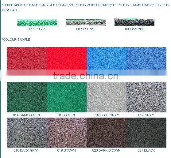 5-20mm pvc car mat