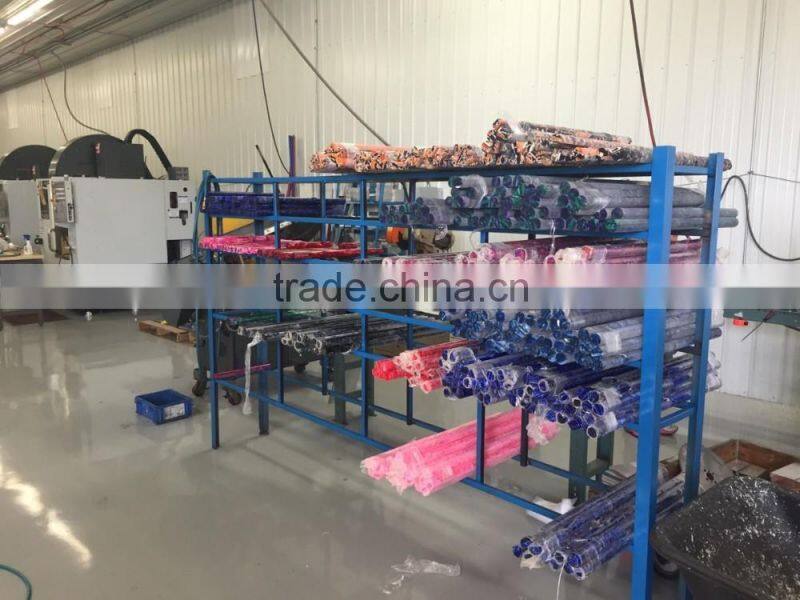 Factory high quality colorful swirl acrylic rod acrylic bar stool counter