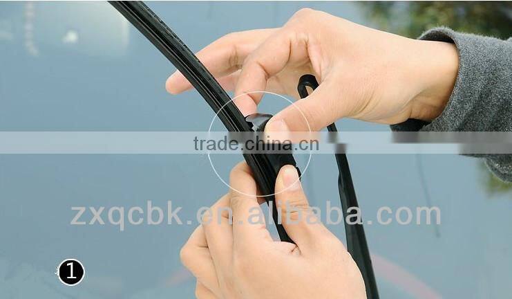 ZX High performance auto wiper blades/clear view wiper blade//universal windshield wiper with factory price