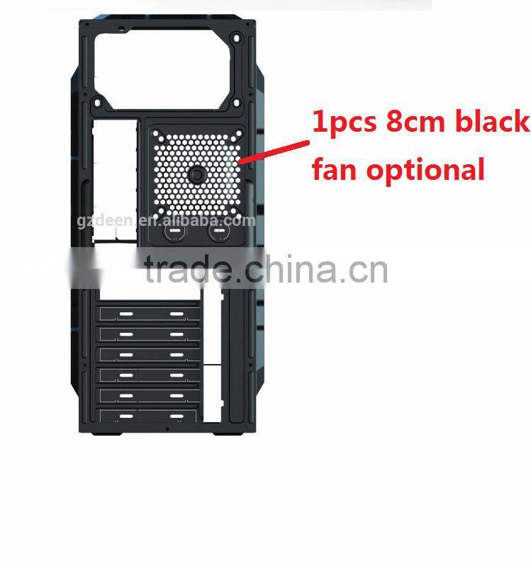 DN-V series v6 colorful atx computer case/red pink blue tower computer case