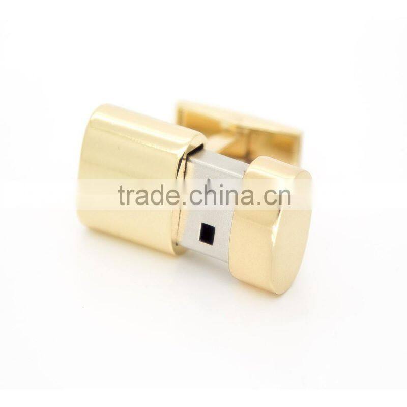cufflinks usb flash drive for hot sell free logo