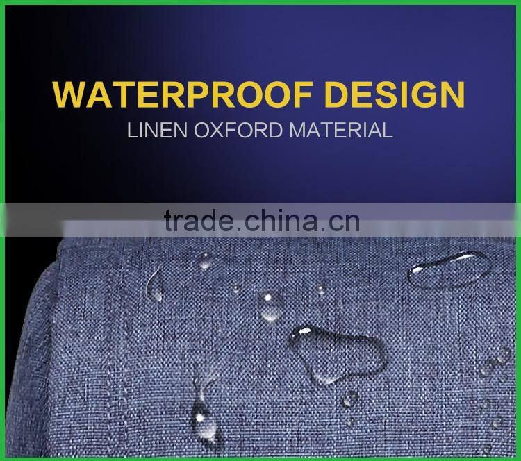 2016 High Quality Waterpoof Cheap Oxford Backpack School Bag With Laptop Compartment