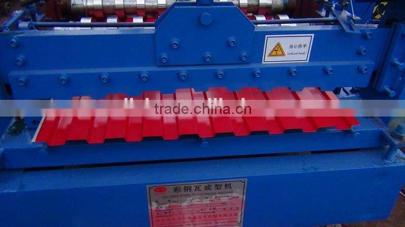 DX Galvanized steel/Aluminum plate 800mm shutter door roll forming machine