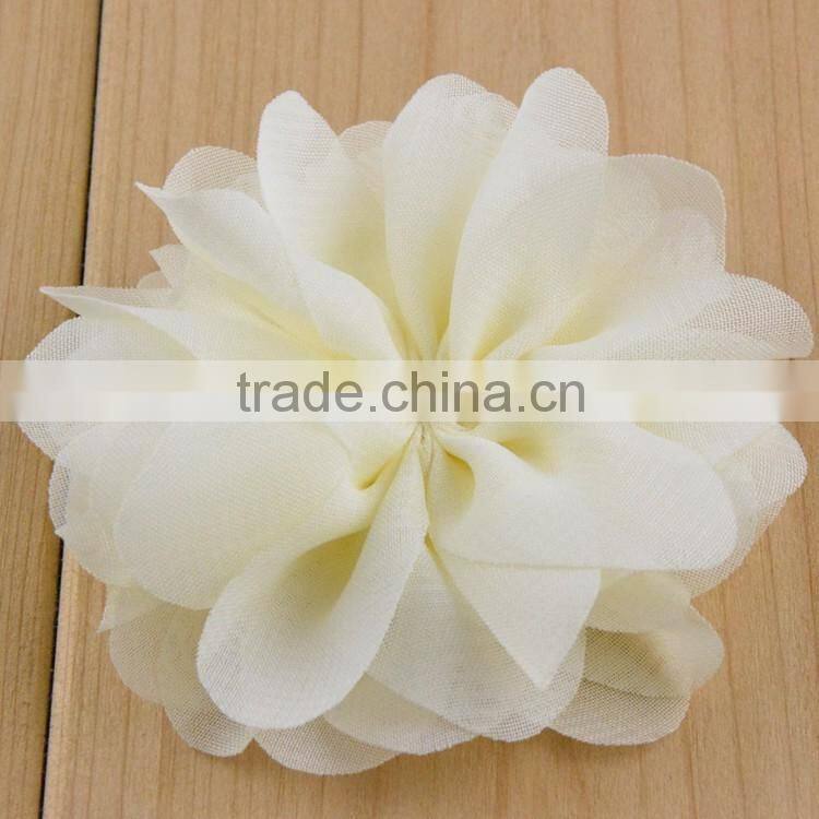 15 colors children chiffon flower hair accessory
