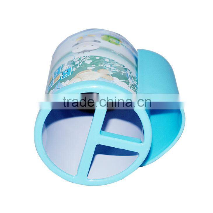 Beni Bear design Tinplate and PP pen holders