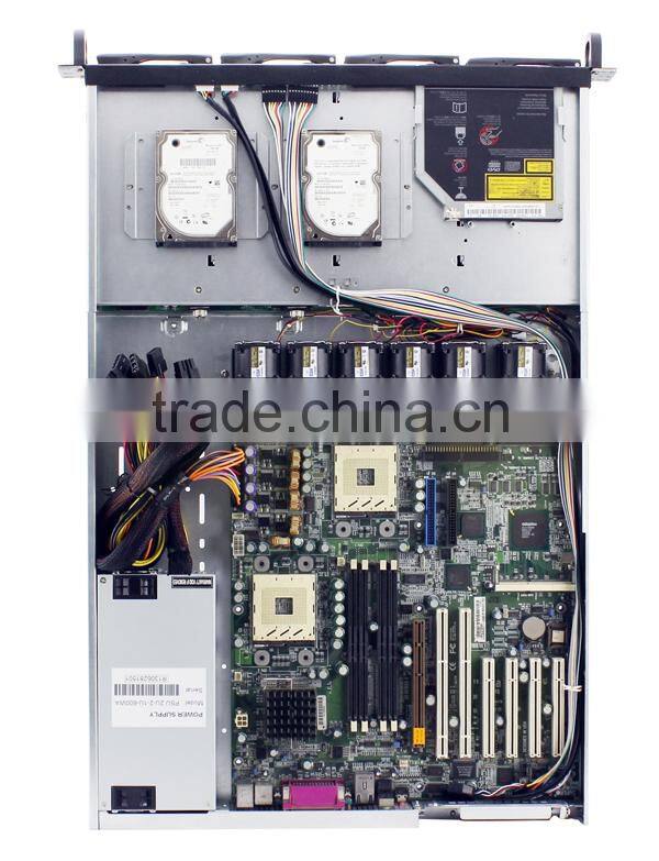ED104H65 made in China 1u 4 bays nas case with lock