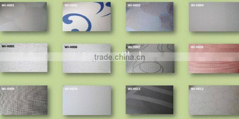 High gloss white color pvc mdf board for kitchen cabinet door