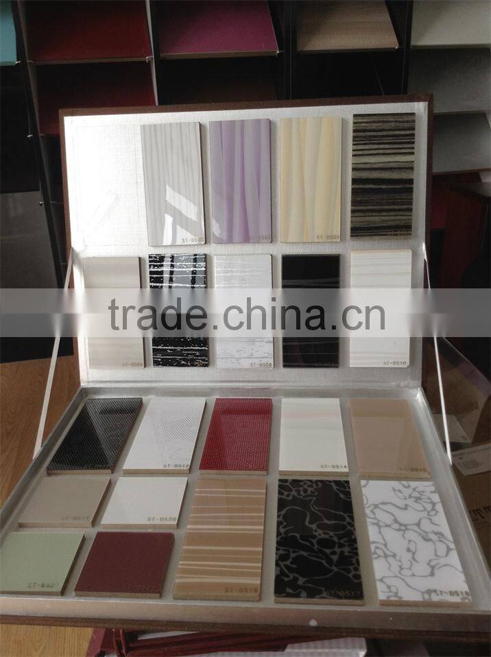 Kitchen cabinet door material E1 grade acrylic mdf in high glossy