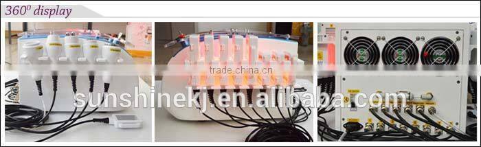 2015 New multifunction rf laser slimming machine