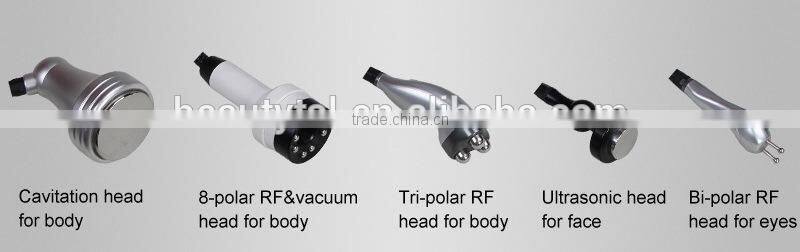 RU+5 vacuum rf ultra cavitation lipomax sound system