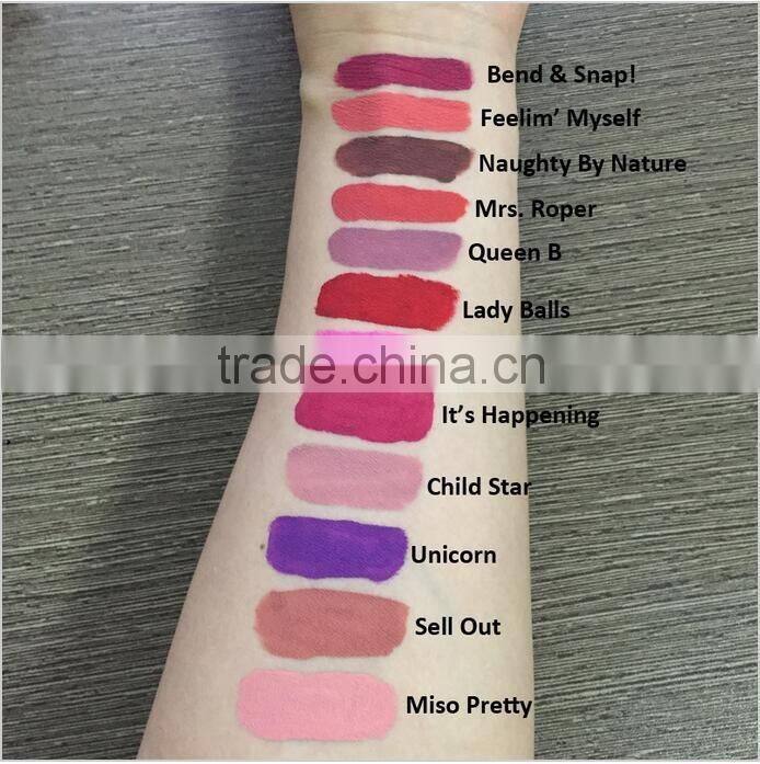 Best Selling Waterproof Private Label Matte Liquid Lipstick