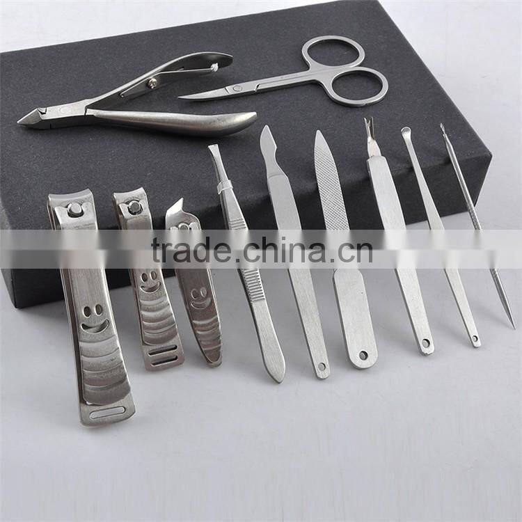 Bonvatt 11 pcs jewel case makeup kit set / manicure set in case