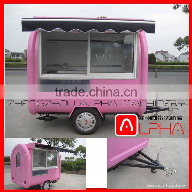 China Commercial Food Cart/Mobile Fast Food Truck