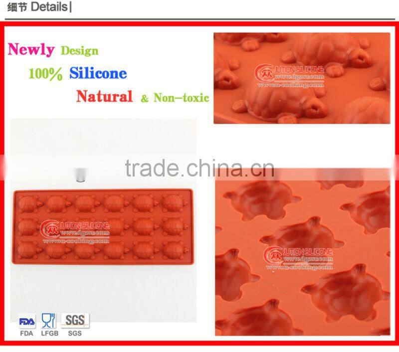 FDA/SA8000/LFGB cute shape silicone cake mould