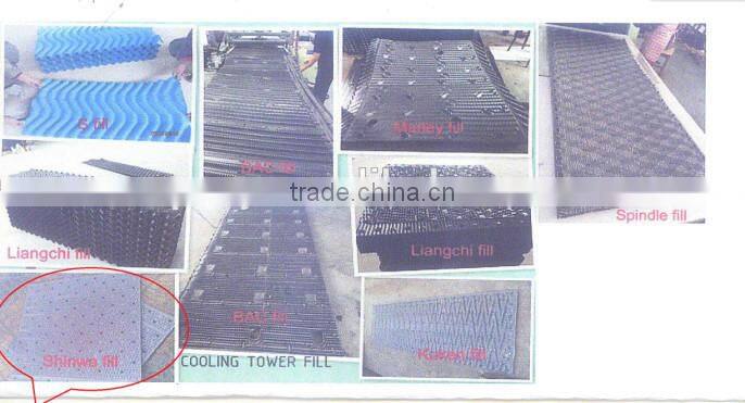 2015 Hot Sale MX75 Counterflow PVC Fill Packs